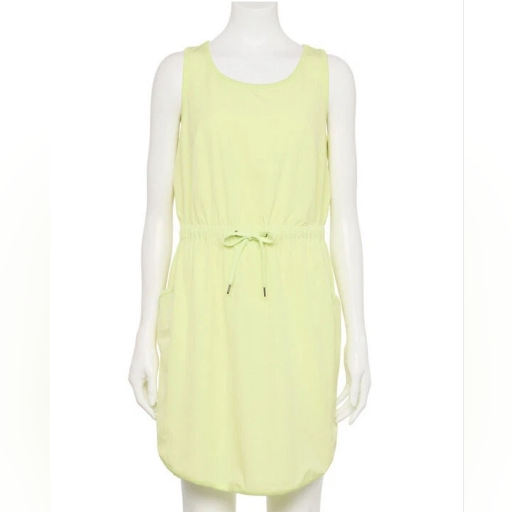 Tek Gear Lime Green Active Tank Size L